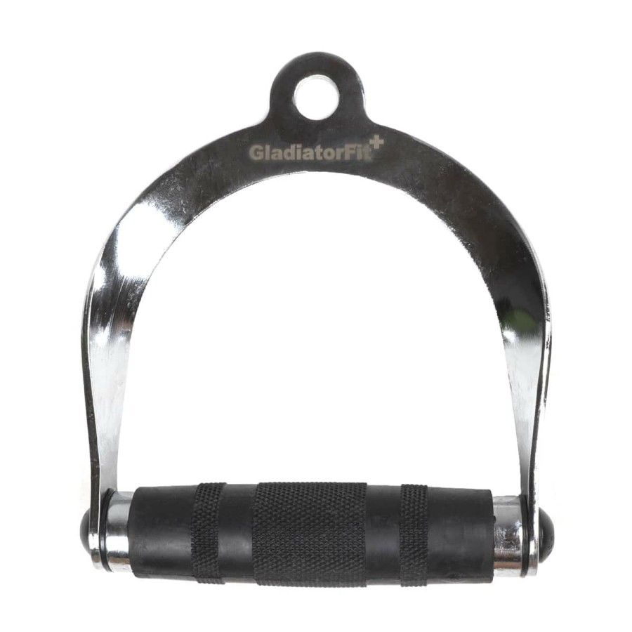 Clearance Gladiator Curved Steel And Rubber Pulley Pull Handle