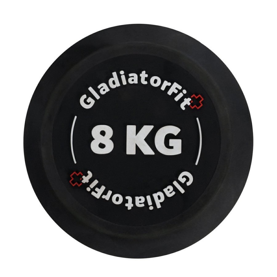 Best Gladiator Round Rubber Dumbbell