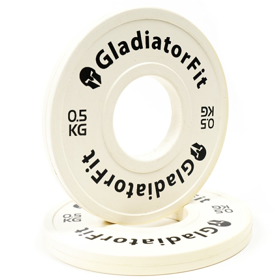 Wholesale Gladiator Fractional Plate" Rubber Discs O 51Mm (Set Of 2)