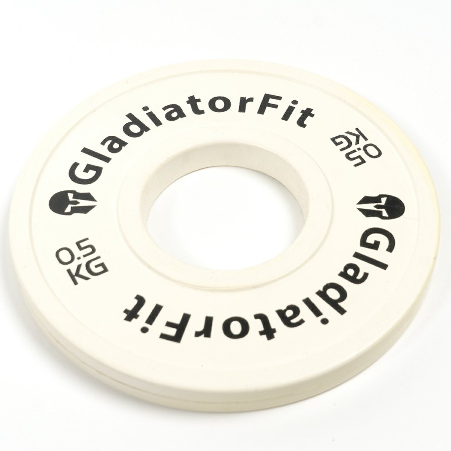 Wholesale Gladiator Fractional Plate" Rubber Discs O 51Mm (Set Of 2)