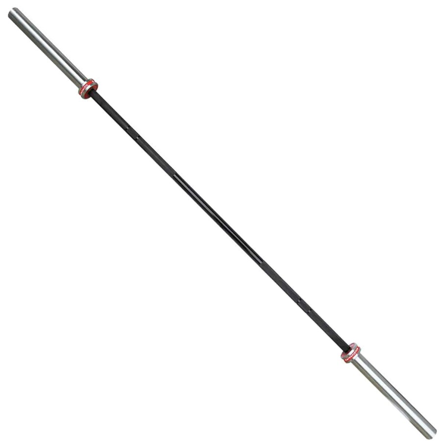 Best Gladiator Barbell" Aluminium Bar 220Cm O 50Mm + 2 Disc Stops