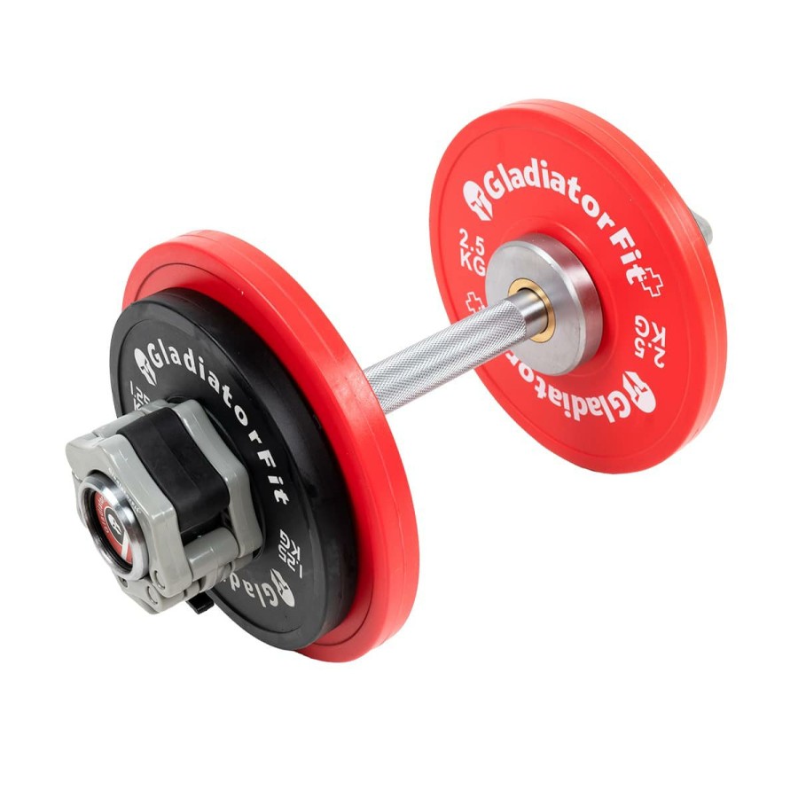 Best Gladiator Loadable Dumbbell O 50Mm + 2 Stop Discs