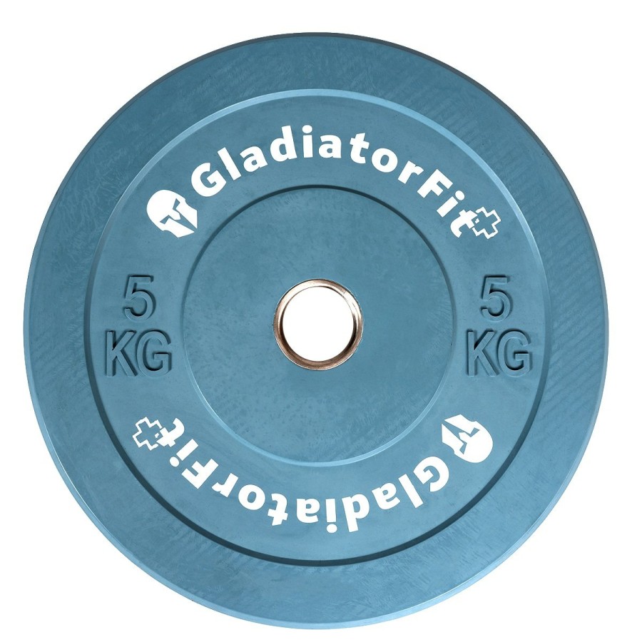 New Gladiator Olympic Color Rubber "Bumper Plate" O 51Mm