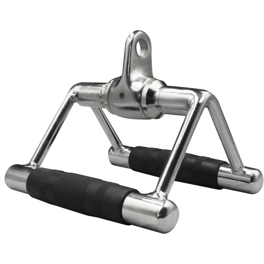 Best Gladiator Low Pully Bar" Pulley Bar With Handles