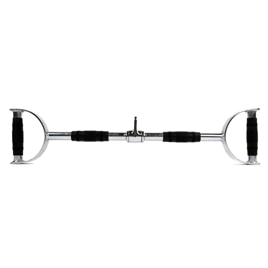 Online Gladiator Steel Bar With Handles For Pulley Pull