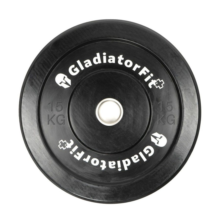 Wholesale Gladiator Olympic Black Rubber "Bumper Plate" O 51Mm