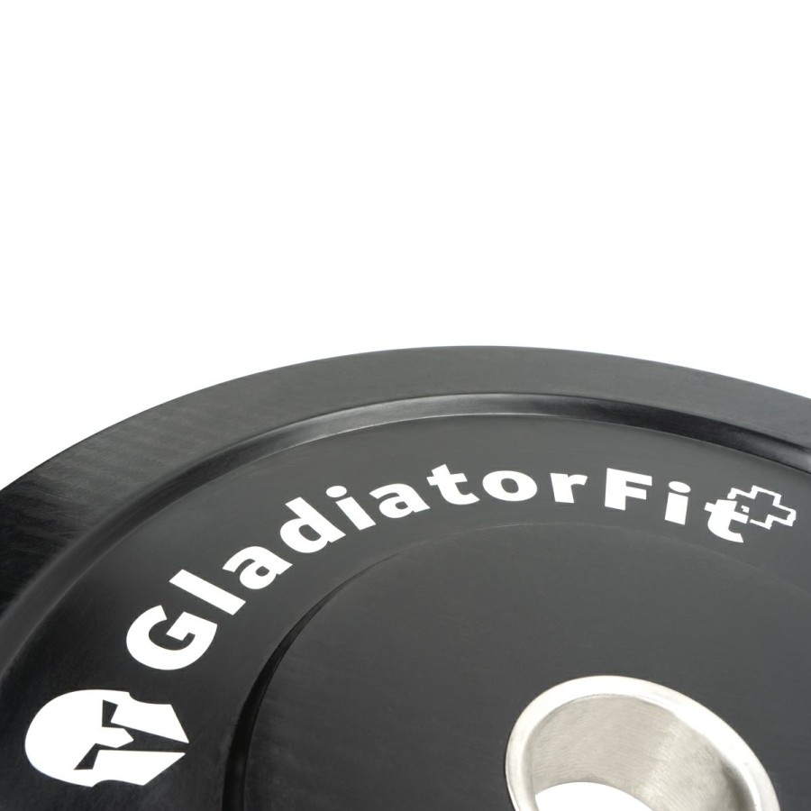 Wholesale Gladiator Olympic Black Rubber "Bumper Plate" O 51Mm