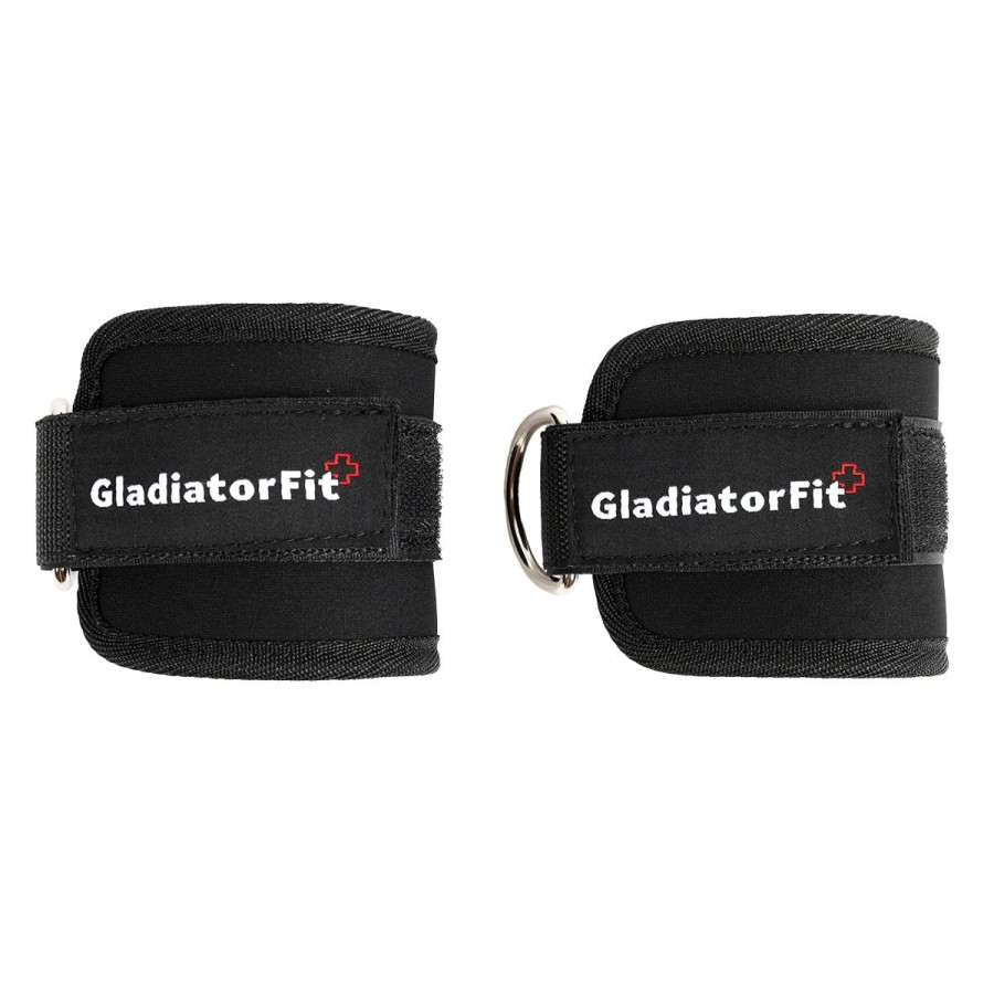 Online Gladiator Pulling Straps" Padded Ankle Straps (Set Of 2)