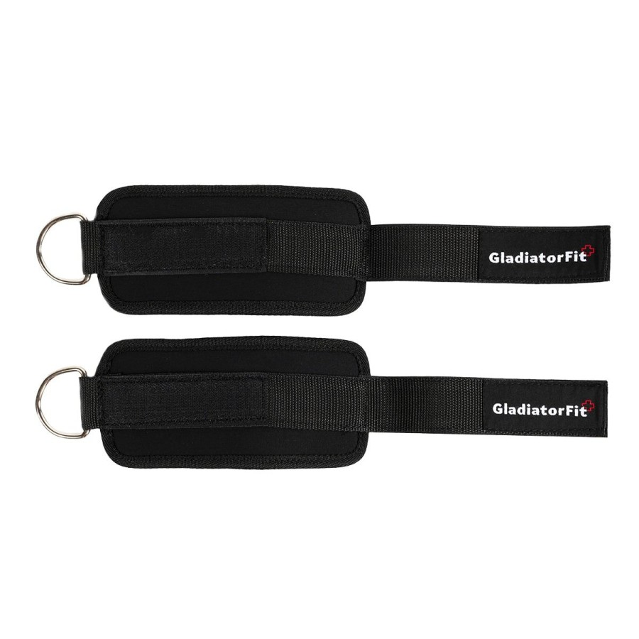 Online Gladiator Pulling Straps" Padded Ankle Straps (Set Of 2)